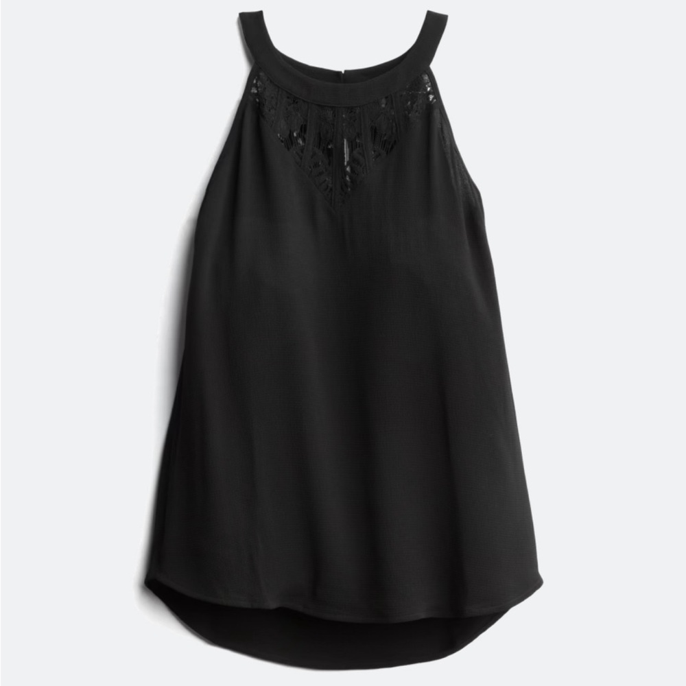 Market & Spruce Milagra lace detail blouse